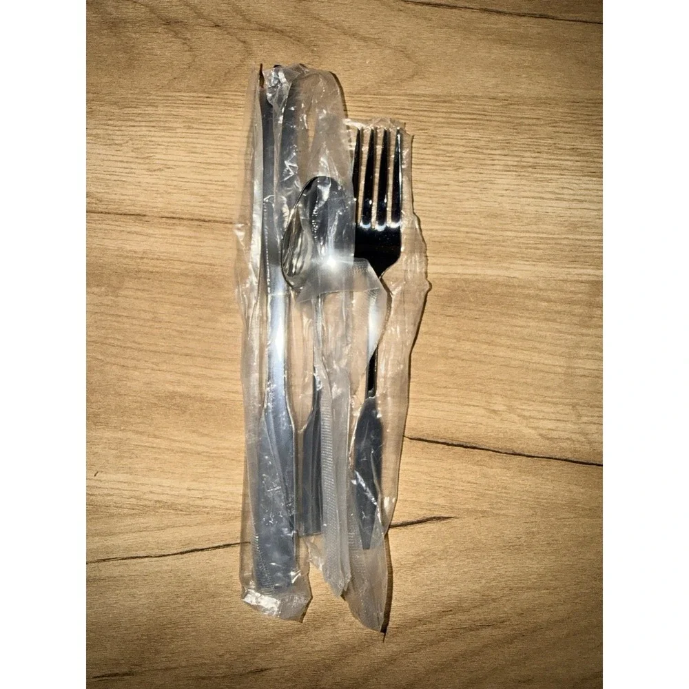 Oneida Stainless Modern Antique Serving Spoon Knife Fork 3 Pieces‎